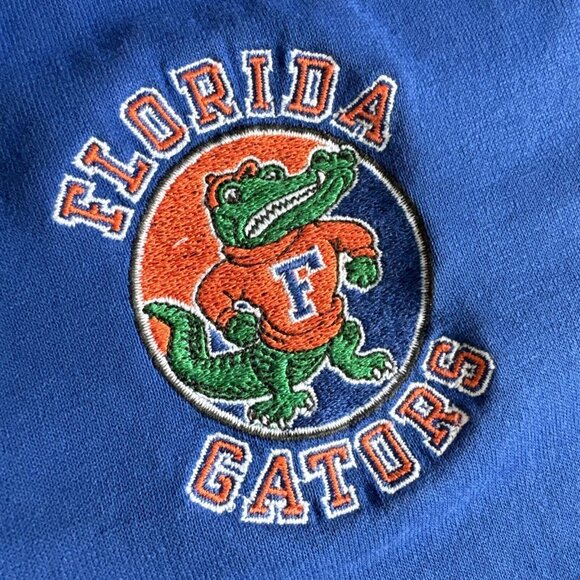 Vintage 90s Y2K Florida Gators Polo‎ Shirt Men's L Russell Athletic Made In USA - Picture 5 of 9